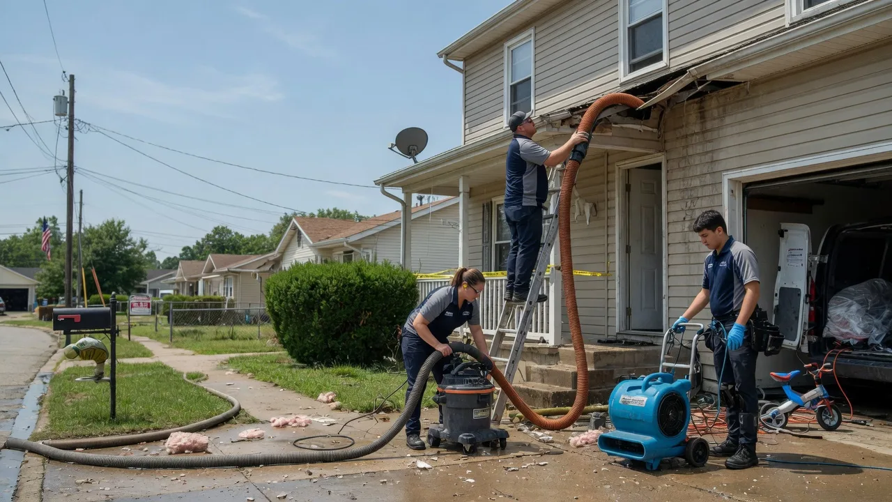 Water Damage Restoration in Melrose, LA near me